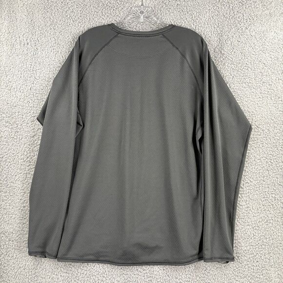 Patagonia Capilene Midweight Baselayer Long Sleeve Tee Men's XL Extra Large Gray - Picture 7 of 8